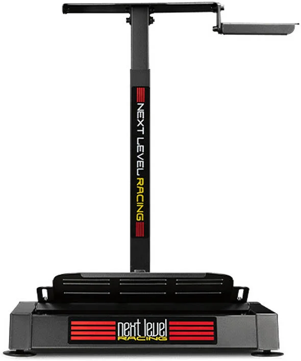 پایه فرمان بازی Next Level Racing مدل Lite، دارای نگهدارنده دنده، تاشو، فولاد کربنی مستحکم، صفحه پدال قابل تنظیم، مشکی | NLR-S007