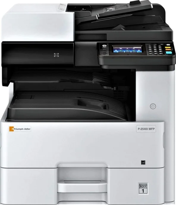 چاپگر لیزری چندکاره Triumph Adler P-2540i MFP، خروجی 250 برگه A4، رزولوشن 1200 x 1200 DPI، حداکثر سرعت کپی 25 صفحه A4 در دقیقه، کپی / چاپ / اسکن، فکس (اختیاری)، تک سینی، سفید | P-2540i-ST