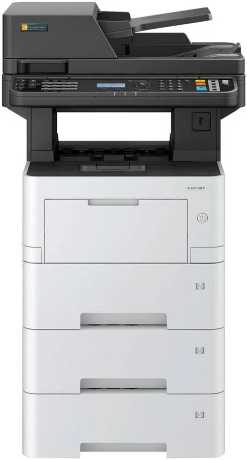 پرینتر چندکاره رنگی Triumph Adler مدل Color TA P-4531، کپی، پرینت، اسکن، سرعت چاپ تا 45 صفحه در دقیقه، 1200x1200 dpi، سینی کاغذ تا 2600 برگ، USB 2.0| 10/100/1000 BaseTX| USB Host | P‐4531 MFP پرینتر چندکاره رنگی Triumph Adler مدل Color TA P-4531، کپی، پرینت، اسکن، سرعت چاپ تا 45 صفحه در دقیقه، 1200x1200 dpi، سینی کاغذ تا 2600 برگ، USB 2.0| 10/100/1000 BaseTX| USB Host | P‐4531 MFP