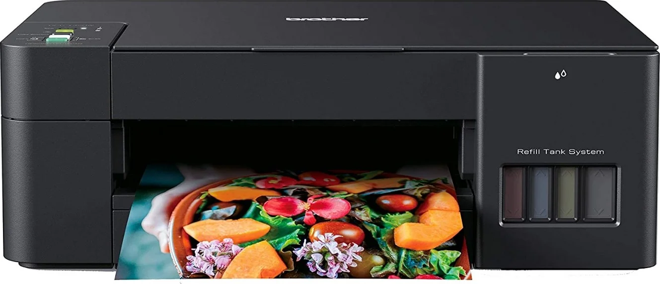 پرینتر جوهرافشان مخزن دار بی سیم همه کاره Brother، تا 16/9 ipm (تک رنگ/رنگی)، چاپ موبایل/بی سیم، وضوح تصویر تا 1200x6000 Dpi، سیستم مخزن جوهر قابل شارژ، مشکی | DCP-T420W پرینتر جوهرافشان مخزن دار بی سیم همه کاره Brother، تا 16/9 ipm (تک رنگ/رنگی)، چاپ موبایل/بی سیم، وضوح تصویر تا 1200x6000 Dpi، سیستم مخزن جوهر قابل شارژ، مشکی | DCP-T420W