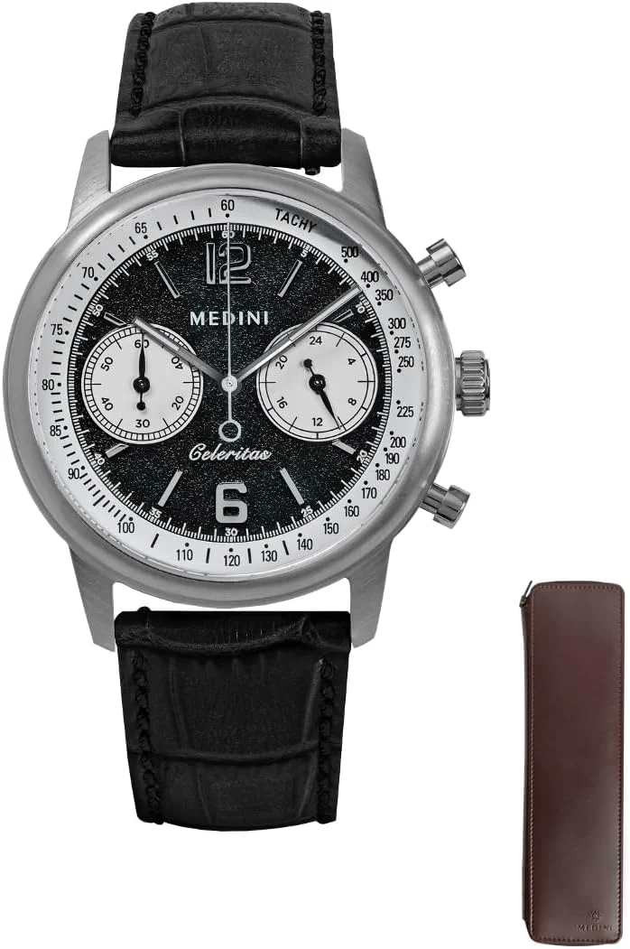 تاکسیدو 2.0 - بند مشکی و روکش قهوه ای - دارای لوم روی عقربه ها و شیشه سافایر با پوشش ضد انعکاس داخلی تاکسیدو 2.0 - بند مشکی و روکش قهوه ای - دارای لوم روی عقربه ها و شیشه سافایر با پوشش ضد انعکاس داخلی