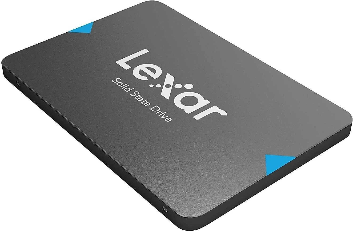 حافظه اس اس دی داخلی Lexar NQ100 با ظرفیت 480 گیگابایت، سایز 2.5 اینچ، رابط SATA III 6Gb/s، سرعت خواندن ترتیبی تا 560 مگابایت بر ثانیه و سرعت نوشتن 480 مگابایت بر ثانیه، مقاوم در برابر شوک و لرزش، خاکستری | LNQ100X480G-RNNNG