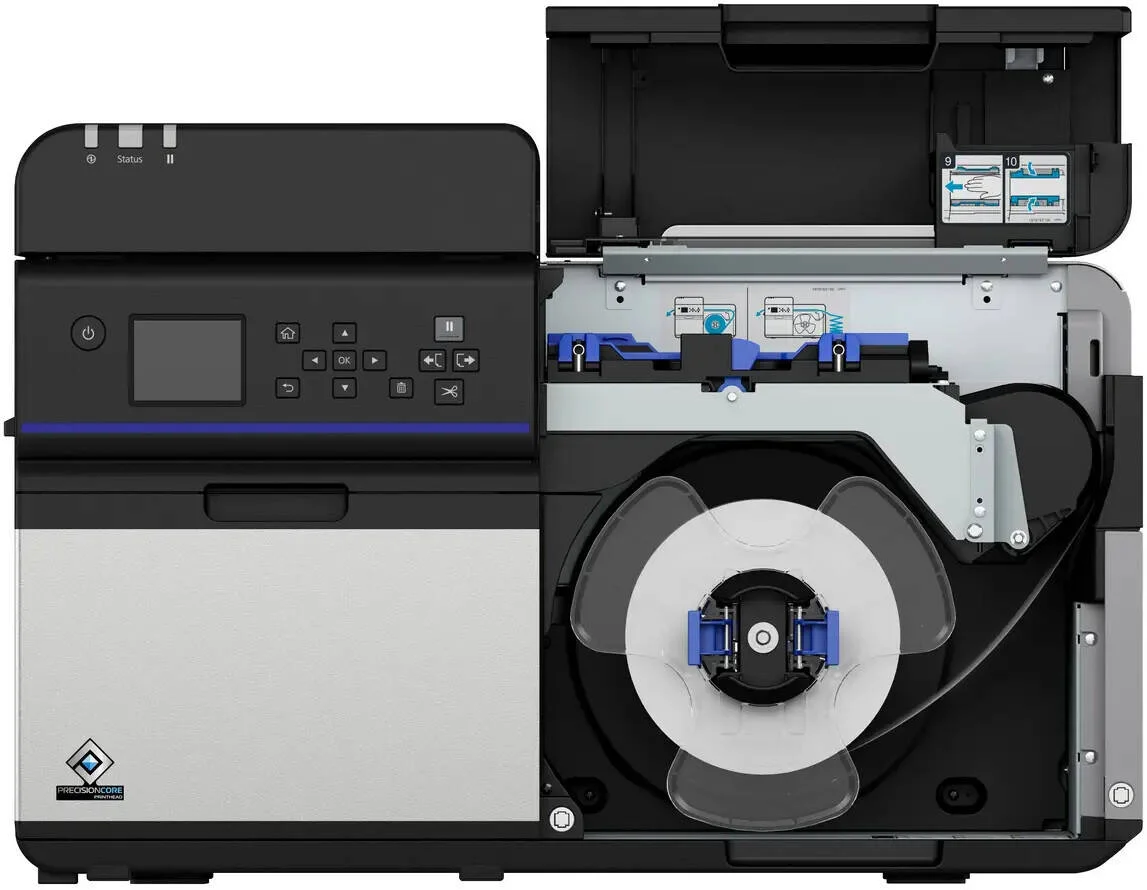 چاپگر لیبل رنگی صنعتی اپسون ColorWorks C8000e (MK)، پنل کنترل LCD، رزولوشن چاپ تا 600x1200 DPI، سرعت چاپ تا 300mm/sec، هد چاپ دائمی، تکنولوژی بررسی نازل | C31CL02102MK چاپگر لیبل رنگی صنعتی اپسون ColorWorks C8000e (MK)، پنل کنترل LCD، رزولوشن چاپ تا 600x1200 DPI، سرعت چاپ تا 300mm/sec، هد چاپ دائمی، تکنولوژی بررسی نازل | C31CL02102MK