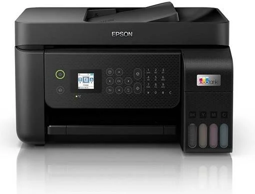 پرینتر مخزن جوهر چندکاره اپسون EcoTank L5290 A4 با Wi-Fi و ADF، پرینت، اسکن، کپی، فکس، رزولوشن 5760x1440 dpi، سرعت چاپ 33ppm، صفحه نمایش LCD، حافظه ذخیره فکس 100 صفحه ای، پنل هوشمند، مشکی | C11CJ65409 پرینتر مخزن جوهر چندکاره اپسون EcoTank L5290 A4 با Wi-Fi و ADF، پرینت، اسکن، کپی، فکس، رزولوشن 5760x1440 dpi، سرعت چاپ 33ppm، صفحه نمایش LCD، حافظه ذخیره فکس 100 صفحه ای، پنل هوشمند، مشکی | C11CJ65409