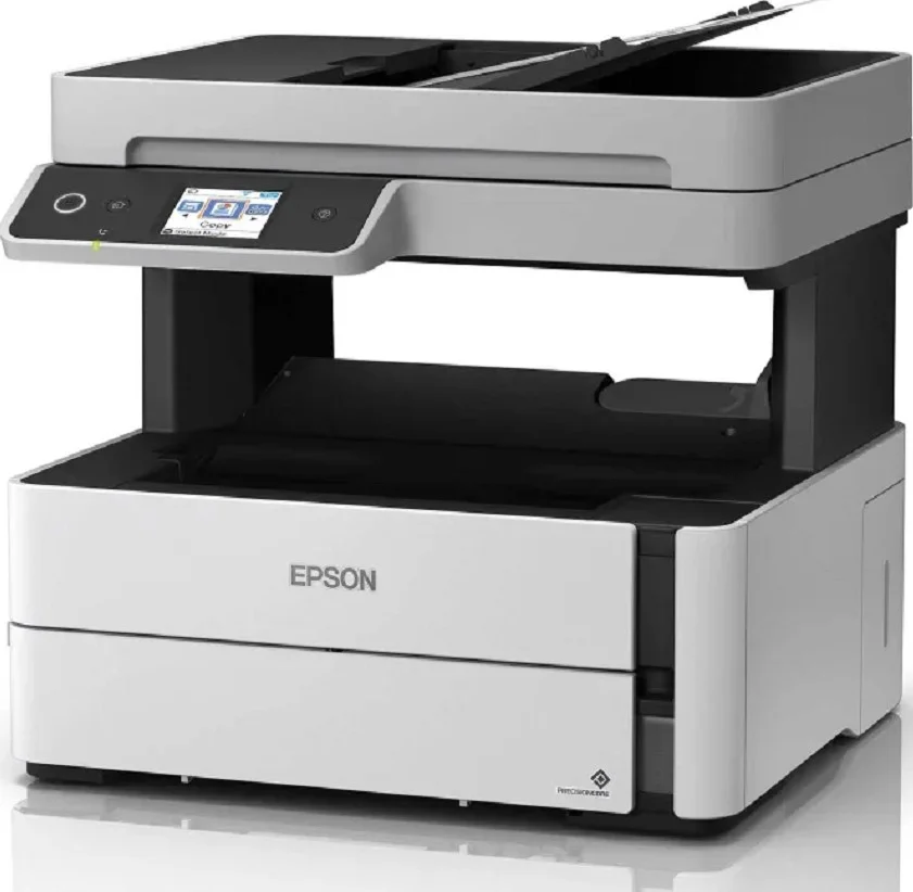 پرینتر جوهرافشان چندکاره تک رنگ اپسون EcoTank M3180 با قابلیت چاپ دورو، وای فای، مخزن جوهر، ۴۰۰ نازل مشکی، رزولوشن ۱۲۰۰x۲۴۰۰ DPI، جوهر پیگمنت، ۷ صفحه در دقیقه ADF | C11CG93404BY پرینتر جوهرافشان چندکاره تک رنگ اپسون EcoTank M3180 با قابلیت چاپ دورو، وای فای، مخزن جوهر، ۴۰۰ نازل مشکی، رزولوشن ۱۲۰۰x۲۴۰۰ DPI، جوهر پیگمنت، ۷ صفحه در دقیقه ADF | C11CG93404BY