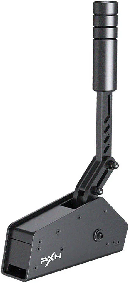 ترمز دستی کامپیوتر PXN، سنسور هال 16 بیتی، ترمز دستی خطی شبیه ساز بازی های مسابقه ای، دامنه قابل تنظیم، ساخته شده از آلیاژ آلومینیوم، فقط برای کامپیوتر، مشکی | PXN-HB S