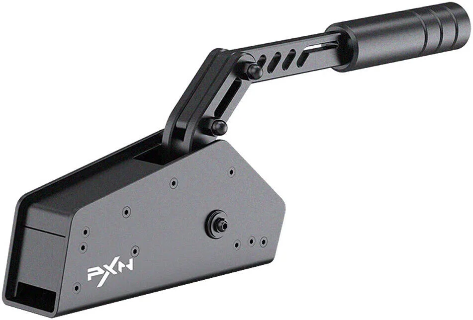 ترمز دستی کامپیوتر PXN، سنسور هال 16 بیتی، ترمز دستی خطی شبیه ساز بازی های مسابقه ای، دامنه قابل تنظیم، ساخته شده از آلیاژ آلومینیوم، فقط برای کامپیوتر، مشکی | PXN-HB S