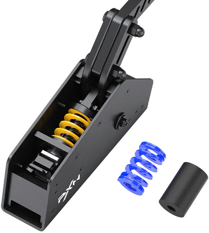 ترمز دستی کامپیوتر PXN، سنسور هال 16 بیتی، ترمز دستی خطی شبیه ساز بازی های مسابقه ای، دامنه قابل تنظیم، ساخته شده از آلیاژ آلومینیوم، فقط برای کامپیوتر، مشکی | PXN-HB S