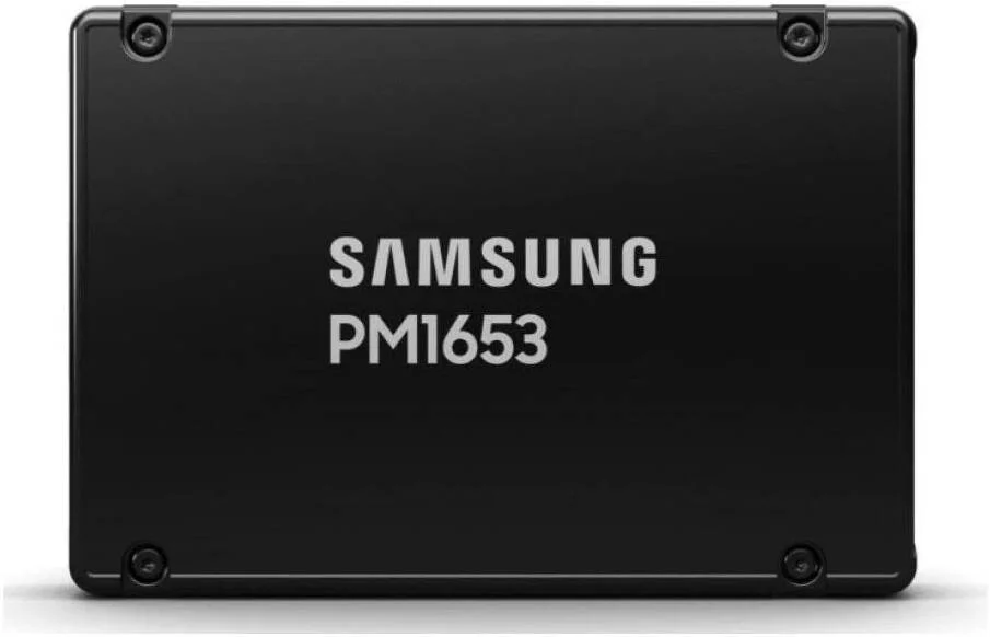 حافظه SSD داخلی سازمانی SAMSUNG PM1653 با ظرفیت 15.36 ترابایت، رابط SAS 24Gbps و فرم فاکتور 2.5 اینچ، سرعت خواندن ترتیبی تا 4200 مگابایت بر ثانیه و سرعت نوشتن ترتیبی تا 3700 مگابایت بر ثانیه، فناوری V-NAND 128 لایه، رنگ مشکی | MZILG15THBLA-00A07 حافظه SSD داخلی سازمانی SAMSUNG PM1653 با ظرفیت 15.36 ترابایت، رابط SAS 24Gbps و فرم فاکتور 2.5 اینچ، سرعت خواندن ترتیبی تا 4200 مگابایت بر ثانیه و سرعت نوشتن ترتیبی تا 3700 مگابایت بر ثانیه، فناوری V-NAND 128 لایه، رنگ مشکی | MZILG15THBLA-00A07