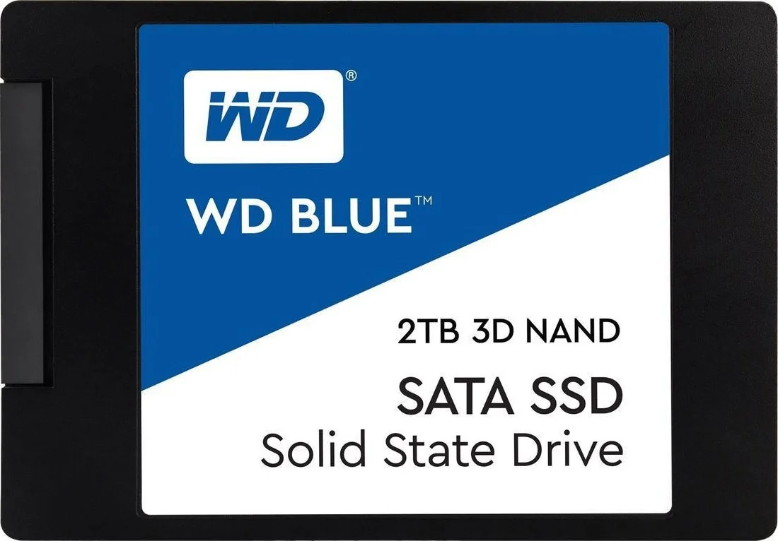 حافظه اس اس دی اینترنال وسترن دیجیتال آبی 2 ترابایت 3D NAND - SATA III 6 Gb/s 2.5 اینچ / 7 میلی متر مدل WDS200T2B0A حافظه اس اس دی اینترنال وسترن دیجیتال آبی 2 ترابایت 3D NAND - SATA III 6 Gb/s 2.5 اینچ / 7 میلی متر مدل WDS200T2B0A