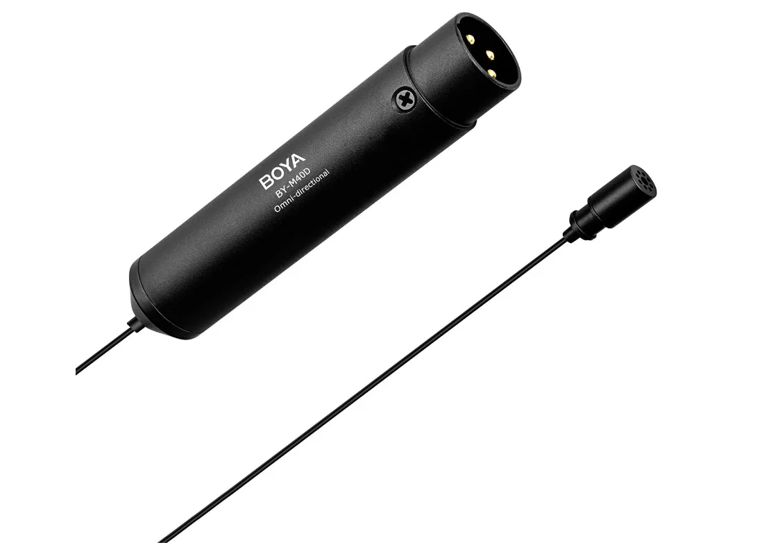 میکروفون یقهای بویا BOYA BY-M4OD با الگوی قطبی Omni-directional میکروفون یقهای بویا BOYA BY-M4OD با الگوی قطبی Omni-directional