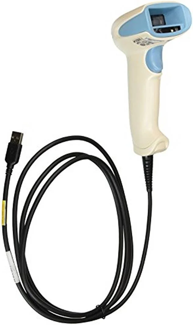 بارکد خوان دو بعدی Honeywell 1900HHD-5USB Xenon Enhanced برای مراکز درمانی، 1D، PDF417، 2D، فوکوس HD، RS232/USB/KBW/IBM، سفید، کیت USB، سفید | 1900HHD-5USB WHT