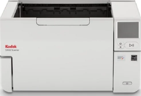 اسکنر Kodak Alaris S3100، بدون Flatbed، رزولوشن 600 dpi، چرخه کاری 45000 صفحه، 100PPM/200IPM دورو، تا 300 برگ | 8001802
