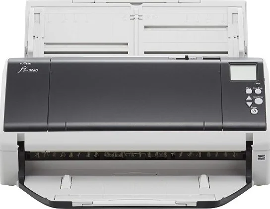 اسکنر ریکو FI-7460، USB 3.0، سرعت اسکن 60ppm (120ipm در حالت دورو)، PDF / TIFF/ JPEG / BMP قابل جستجوی متن، ظرفیت کاغذ 100 برگ، USB 3.0، سفید و مشکی | PA03710-B051