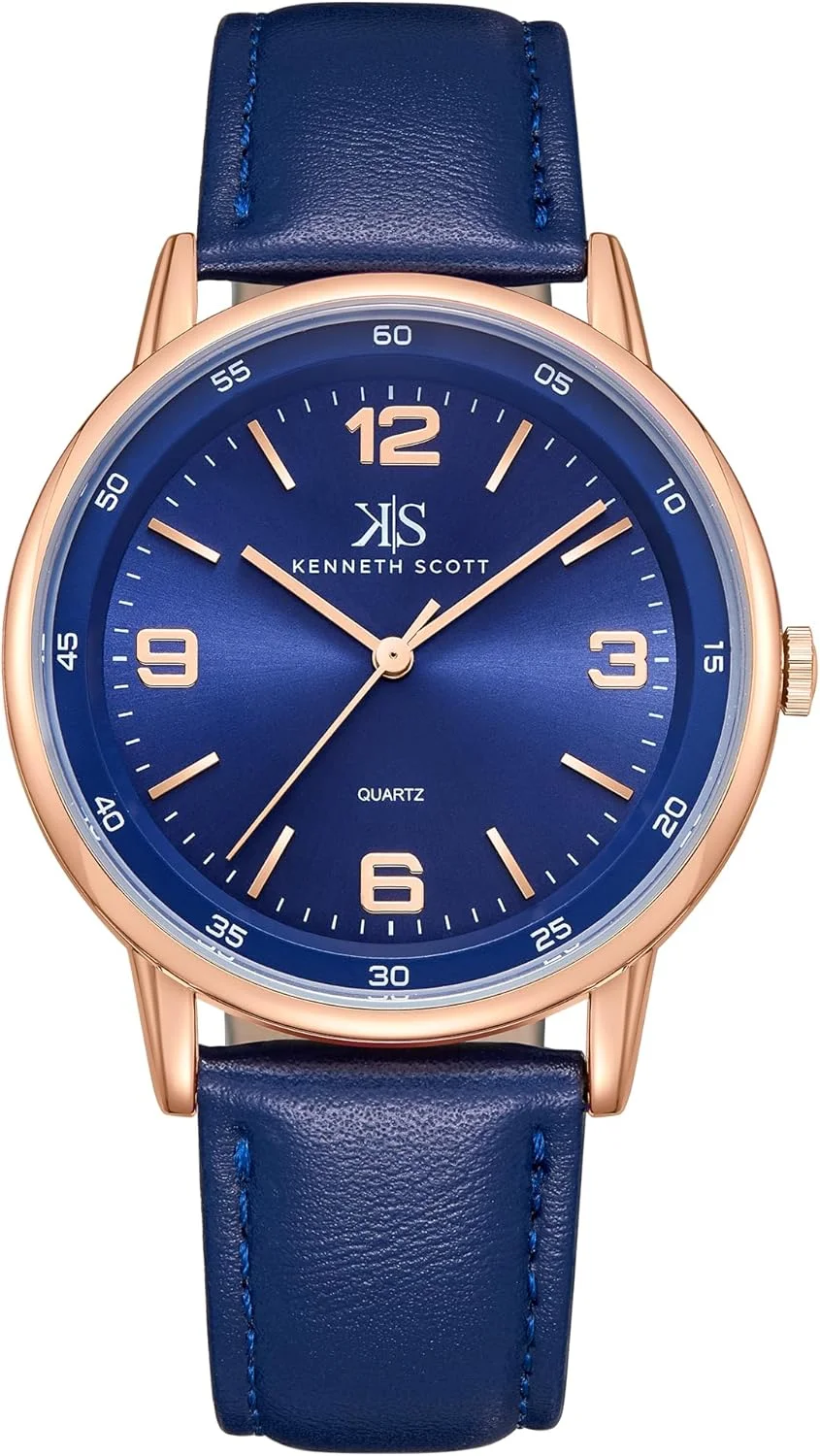 ساعت مچی مردانه کنت اسکات با موتور PC21، نمایشگر آنالوگ و بند پلی یورتان - K23040-RLNN، آبی ساعت مچی مردانه کنت اسکات با موتور PC21، نمایشگر آنالوگ و بند پلی یورتان - K23040-RLNN، آبی