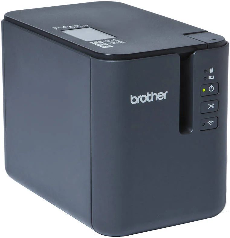 دستگاه چاپ لیبل حرفه ای برادر مدل PT-P950NW با Wi-Fi، چاپ لیبل تا عرض 36 میلی متر، سرعت چاپ 60 میلی متر بر ثانیه، رزولوشن 360dpi، برشگر با قابلیت جدا سازی آسان لیبل، اتصال Wi-Fi / Ethernet / USB | PT-P950NW