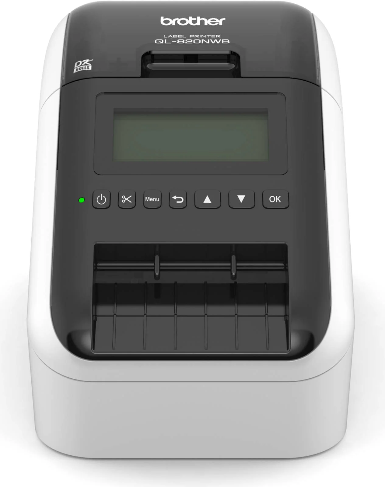 چاپگر لیبل فوق العاده انعطاف پذیر Brother QL820NWB، سرعت چاپ 176 میلی متر در ثانیه، رزولوشن 300 dpi × 600 dpi، صفحه نمایش LCD یکپارچه، اتصال USB، شبکه، بی سیم، بلوتوث، سیاه/سفید | QL-820NWB چاپگر لیبل فوق العاده انعطاف پذیر Brother QL820NWB، سرعت چاپ 176 میلی متر در ثانیه، رزولوشن 300 dpi × 600 dpi، صفحه نمایش LCD یکپارچه، اتصال USB، شبکه، بی سیم، بلوتوث، سیاه/سفید | QL-820NWB