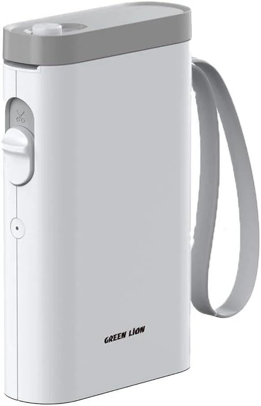 پرینتر حرارتی برچسب زن گرین لاین Snap Label 14 میلی‌متری، 1000 بار چاپ، بیش از 160 قالب متنوع، برچسب‌های چسبنده قوی، کاغذ گازی، طول عمر هد چاپ 50 کیلومتر، سرعت چاپ 20 میلی‌متر بر ثانیه، عرض کاغذ 14 میلی‌متر، 203 DPI