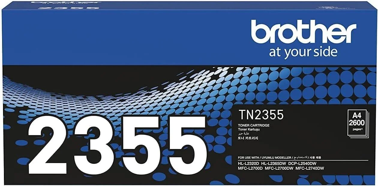 کارتریج تونر مشکی با بازدهی بالا Brother Genuine مدل TN-2355