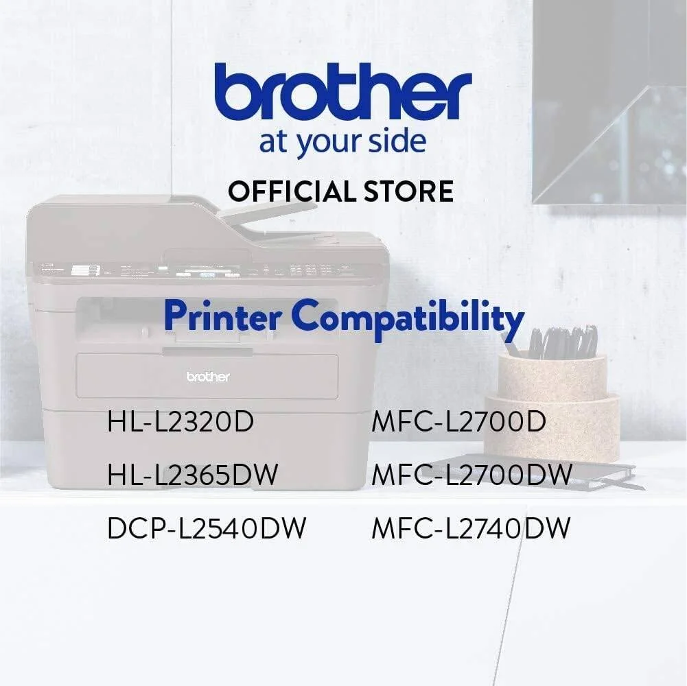 کارتریج تونر مشکی با بازدهی بالا Brother Genuine مدل TN-2355 کارتریج تونر مشکی با بازدهی بالا Brother Genuine مدل TN-2355