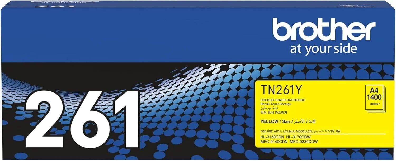 کارتریج تونر زرد استاندارد Brother Genuine TN-261Y