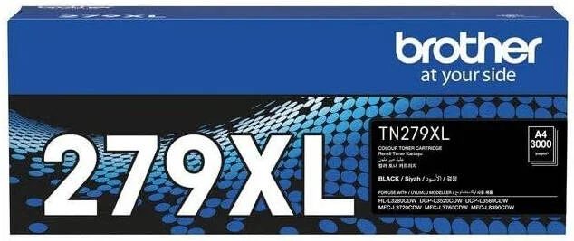 کارتریج تونر مشکی Brother TN-279XL با ظرفیت چاپ تا 3000 صفحه | TN-279XL-BLACK