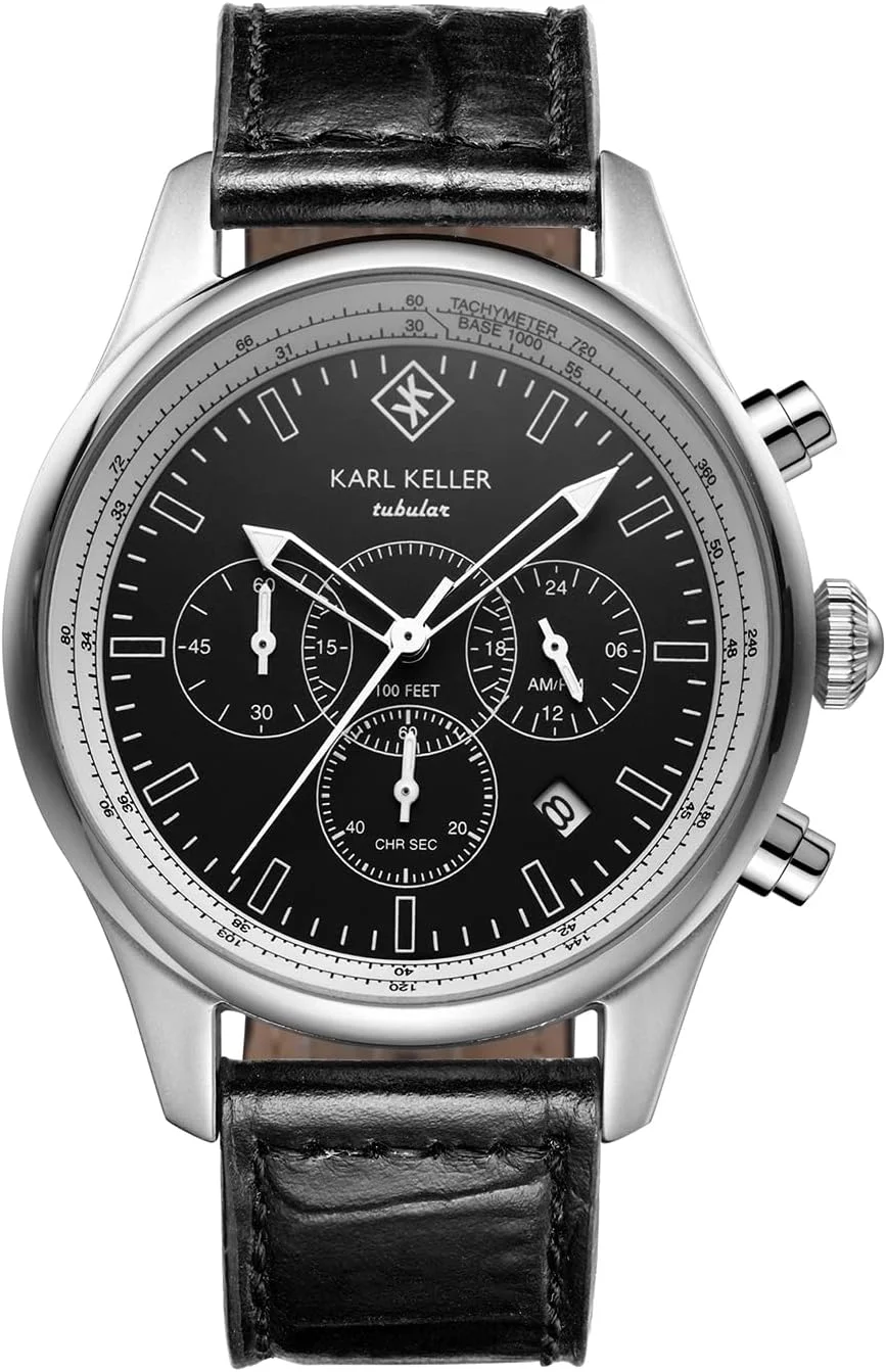 ساعت مچی مردانه کارل کلر مدل آنالوگ با بند چرمی مصنوعی - KKVI6401 ساعت مچی مردانه کارل کلر مدل آنالوگ با بند چرمی مصنوعی - KKVI6401