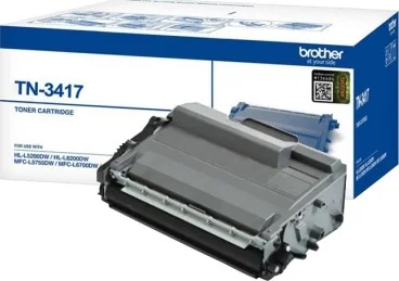 کارتریج تونر مشکی برادر TN-3417 (ظرفیت استاندارد - 3000 صفحه) | TN-3417 کارتریج تونر مشکی برادر TN-3417 (ظرفیت استاندارد - 3000 صفحه) | TN-3417