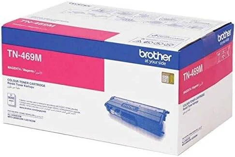 کارتریج تونر رنگی اصلی Brother TN-469M، سرخابی، بازدهی چاپ تا 9000 صفحه