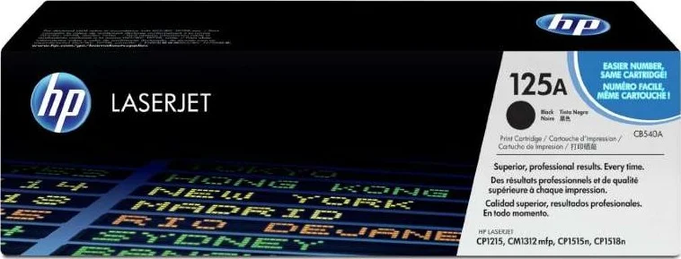 کارتریج تونر مشکی لیزری اچ پی 125A مدل CB540A