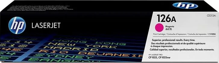 کارتریج تونر لیزری اچ پی 126A، رنگ سرخابی، مدل CE313A