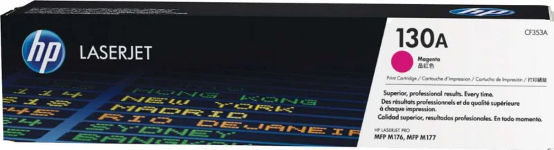 کارتریج تونر لیزری رنگی اچ پی 130A، رنگ سرخابی، مدل CF353A
