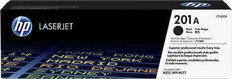 کارتریج تونر لیزری مشکی اچ پی 201A مدل CF400A