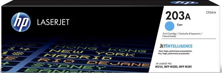 کارتریج تونر لیزری رنگی اچ پی 203A آبی (CF541A)