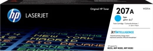 کارتریج تونر لیزری اصلی اچ پی 207A - فیروزه ای | W2211A