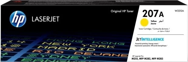 کارتریج تونر لیزری اورجینال اچ پی 207A - زرد | W2212A