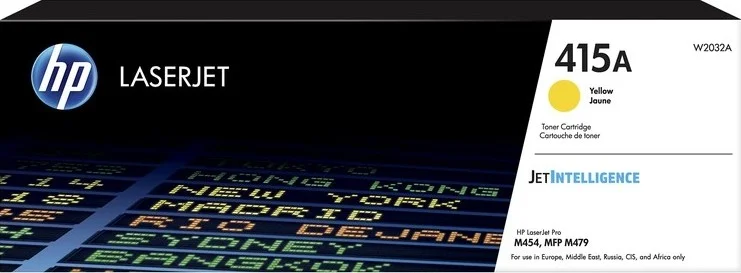 کارتریج تونر لیزری اصلی اچ پی 415A - زرد | W2032A