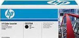 کارتریج مشکی لیزری رنگی اچ پی مدل CE270A 650A