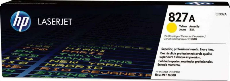 کارتریج تونر لیزری زرد HP 827A مدل CF302A