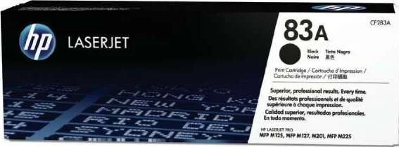 کارتریج تونر لیزری مشکی اورجینال اچ پی 83A مدل CF283A