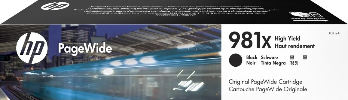کارتریج مشکی اورجینال پیج واید HP 981X با بازدهی بالا