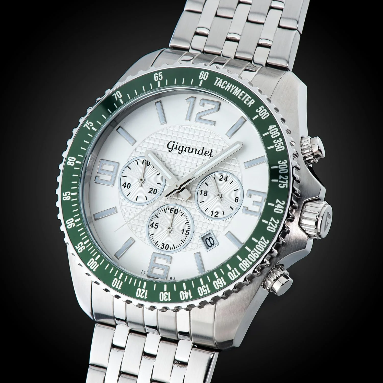 ساعت مچی مردانه گیگاندت مدل آنالوگ با موتور کوارتز ژاپنی و بند استیل 7VNAG12NE/002 ساعت مچی مردانه گیگاندت مدل آنالوگ با موتور کوارتز ژاپنی و بند استیل 7VNAG12NE/002