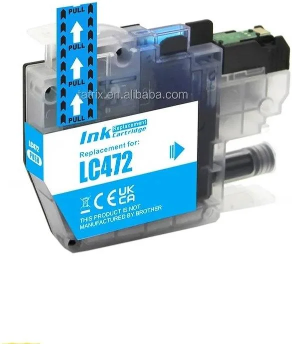 کارتریج جوهر آبی برادر LC472 با بازدهی 550 صفحه، سازگار با MFC-J2340DW، MFC-J3540DW، MFC-J3940DW، آبی | LC472C کارتریج جوهر آبی برادر LC472 با بازدهی 550 صفحه، سازگار با MFC-J2340DW، MFC-J3540DW، MFC-J3940DW، آبی | LC472C