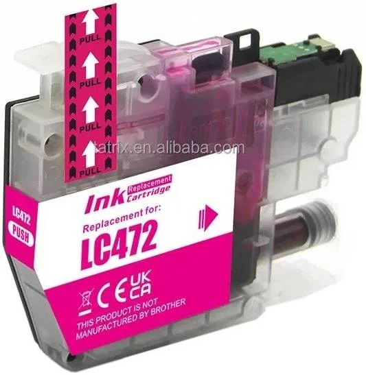 کارتریج جوهر سرخابی Brother LC472 با ظرفیت چاپ 550 صفحه، سازگار با MFC-J2340DW، MFC-J3540DW و MFC-J3940DW، سرخابی | LC472M کارتریج جوهر سرخابی Brother LC472 با ظرفیت چاپ 550 صفحه، سازگار با MFC-J2340DW، MFC-J3540DW و MFC-J3940DW، سرخابی | LC472M