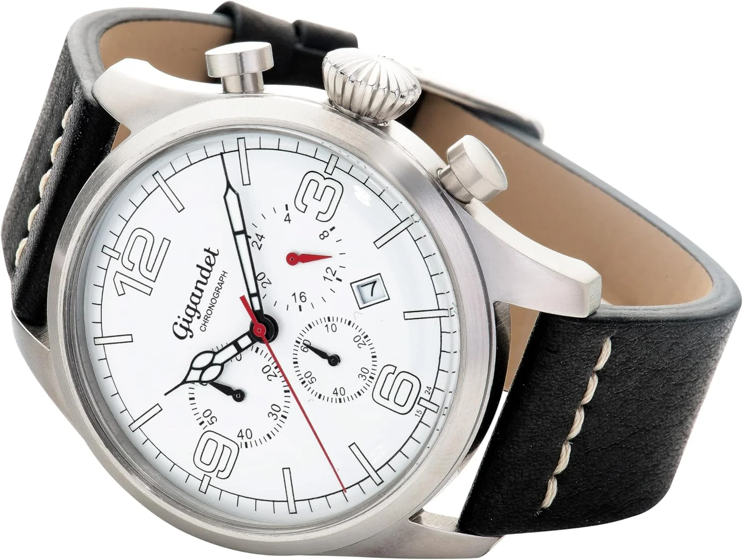 ساعت مچی عقربهای مردانه گیگاندت با بند استیل مدل 6VNAG20NE/001 ساعت مچی عقربهای مردانه گیگاندت با بند استیل مدل 6VNAG20NE/001