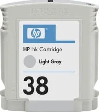 کارتریج جوهر رنگدانه ای خاکستری روشن HP 38 مدل C9414A