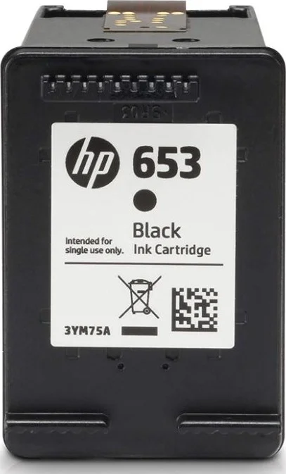 کارتریج جوهر مشکی اصلی اچ پی 653 مدل 3YM75AE