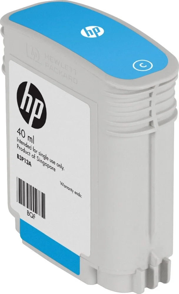کارتریج جوهر اچ پی 727 Designjet آبی 40 میلی لیتری | B3P13A