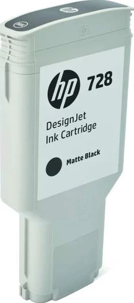 کارتریج جوهر مشکی مات 300 میلی لیتری HP 728 DesignJet مدل F9J68A