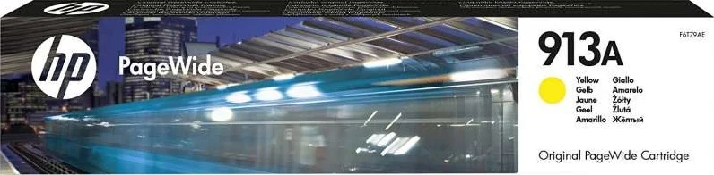 کارتریج زرد اورجینال HP 913A PageWide مدل F6T79AE